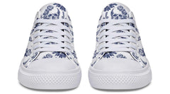 Skull and Moth Lowtop Sneaker