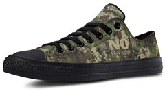 No Pain No Gain Camo Pattern Lowtop Sneaker