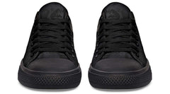Skull Heart Print Lowtop Sneaker