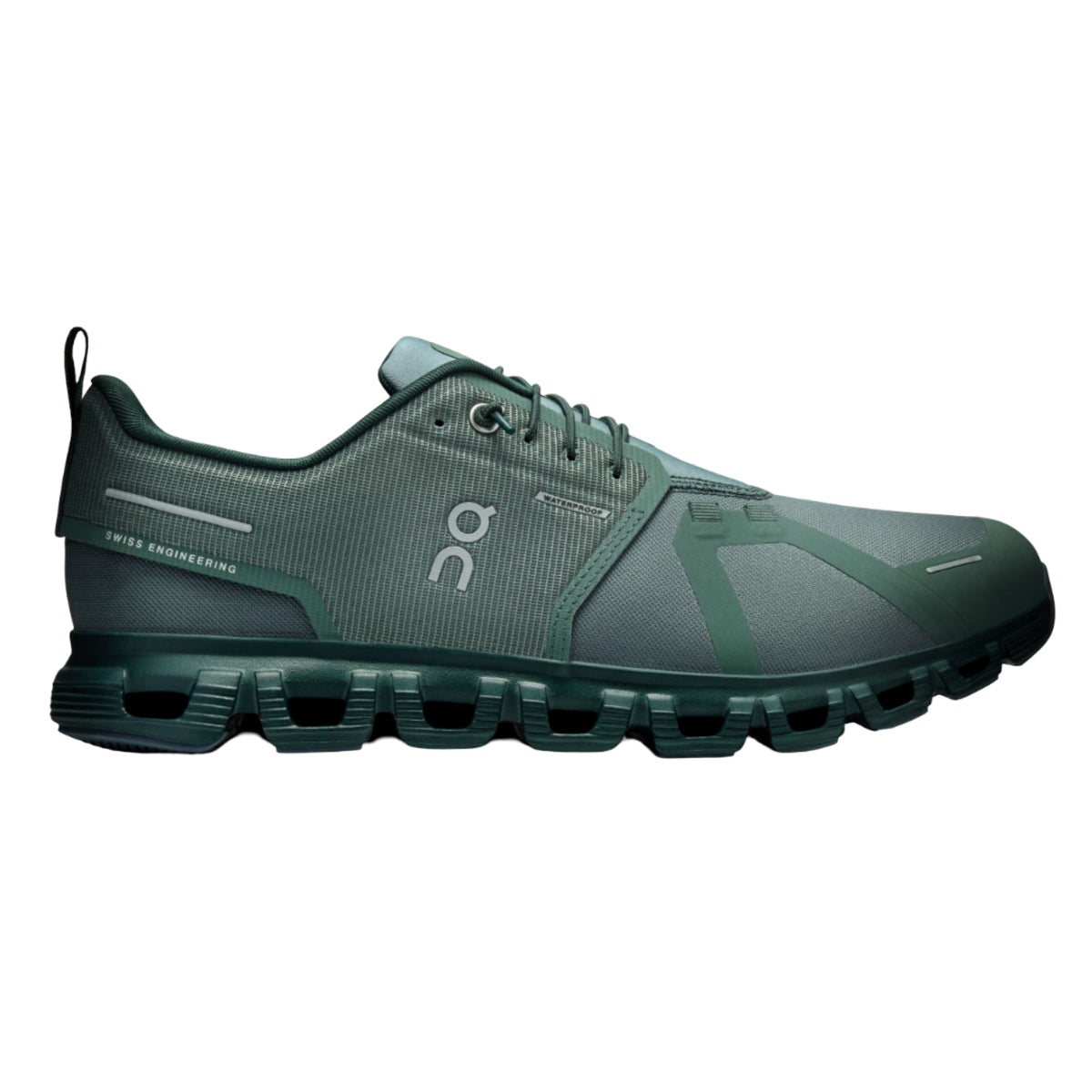 On Running Cloud 6 Waterproof Olive Evergreen