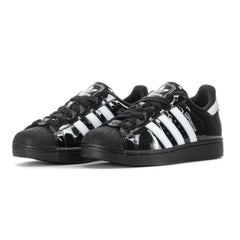 adidas Superstar II Black Patent White (GS)