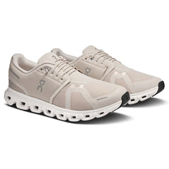 On Running Cloud 6 Pearl White