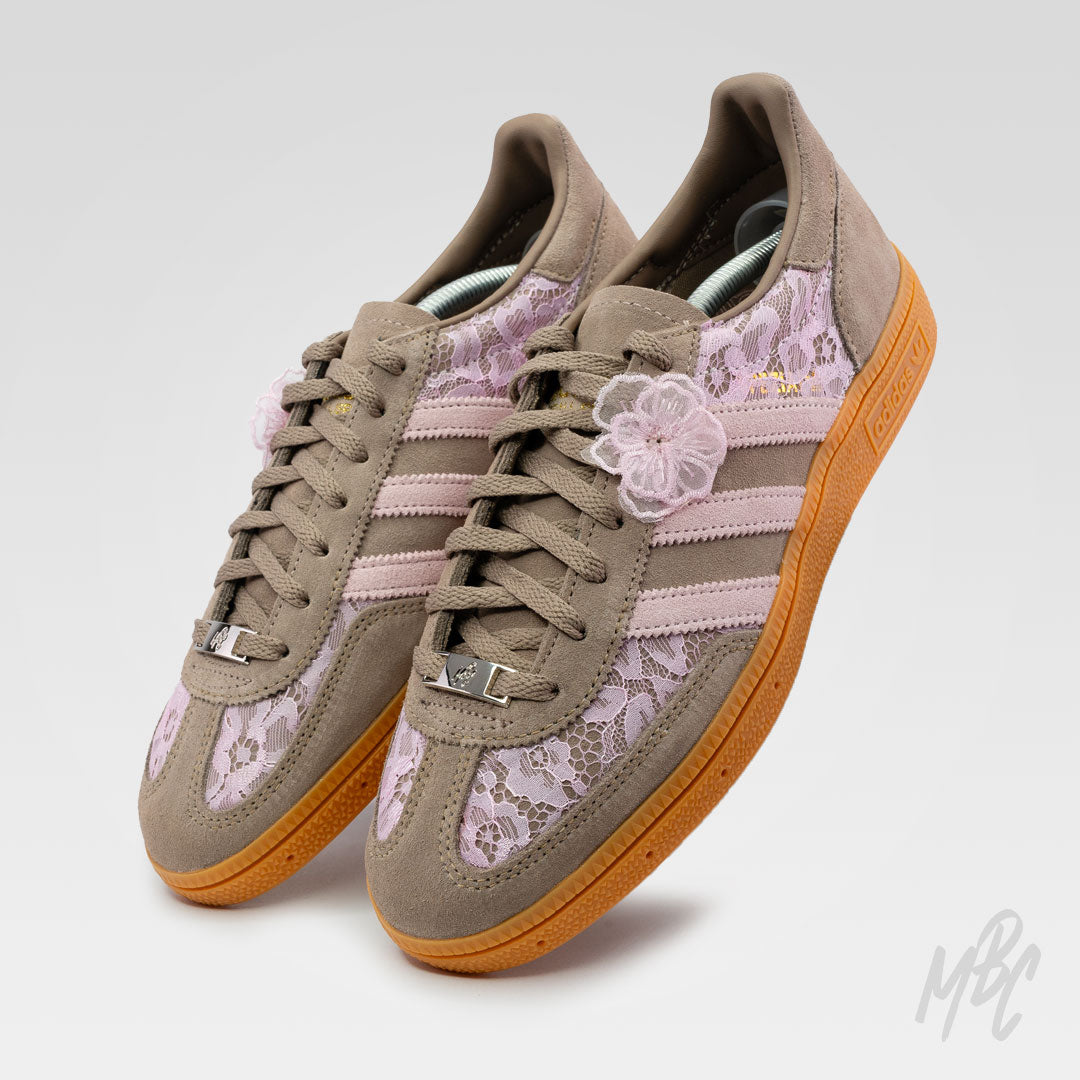 Strawberry Mocha Lacey Flower - Adidas Spezial Custom