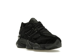 New Balance 9060 Triple Black Patent Sneakers U9060ZBO
