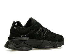 New Balance 9060 Triple Black Patent Sneakers U9060ZBO