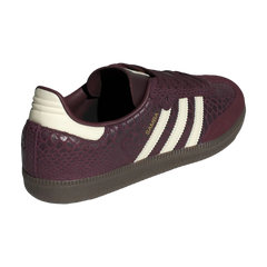 adidas Samba OG Snakeskin Maroon Cream White (W)