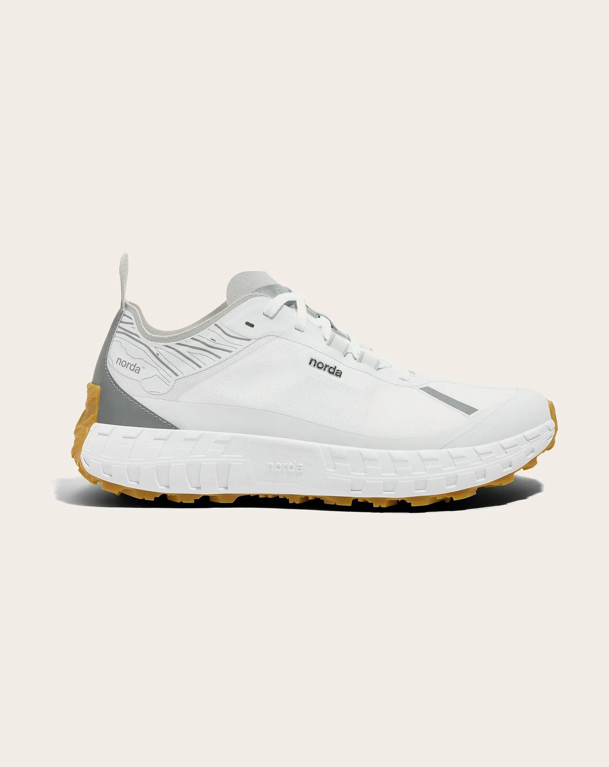 Basket Laces 001A - M - White Gum