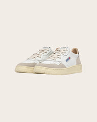 Basket Medalist Low Leather and Suede