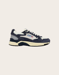 Hyperway Two-tone Suede Sneakers