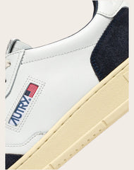 Medalist Low Leather and Suede Sneakers