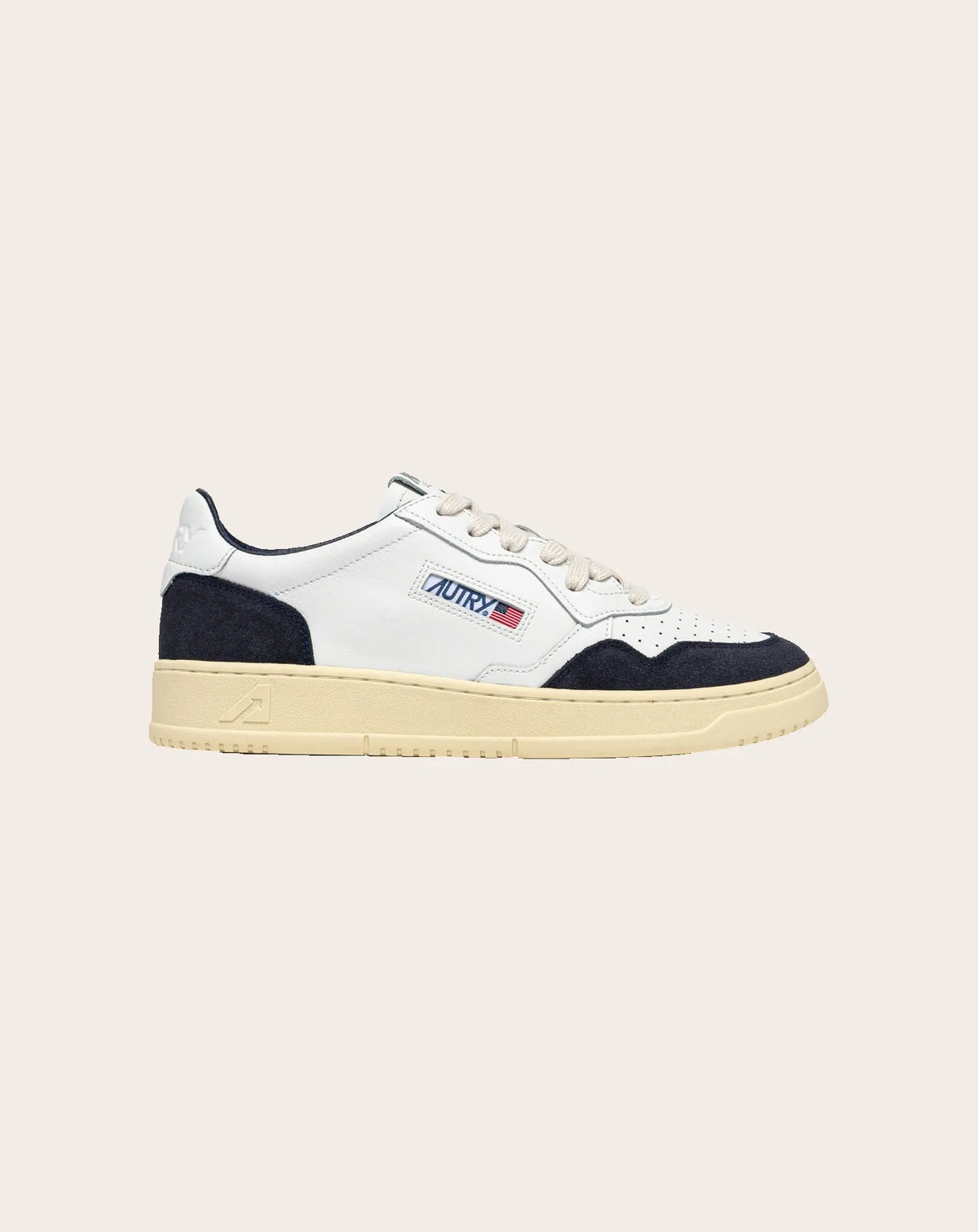 Medalist Low Leather and Suede Sneakers