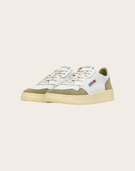 Medalist Low Leather and Suede Sneakers