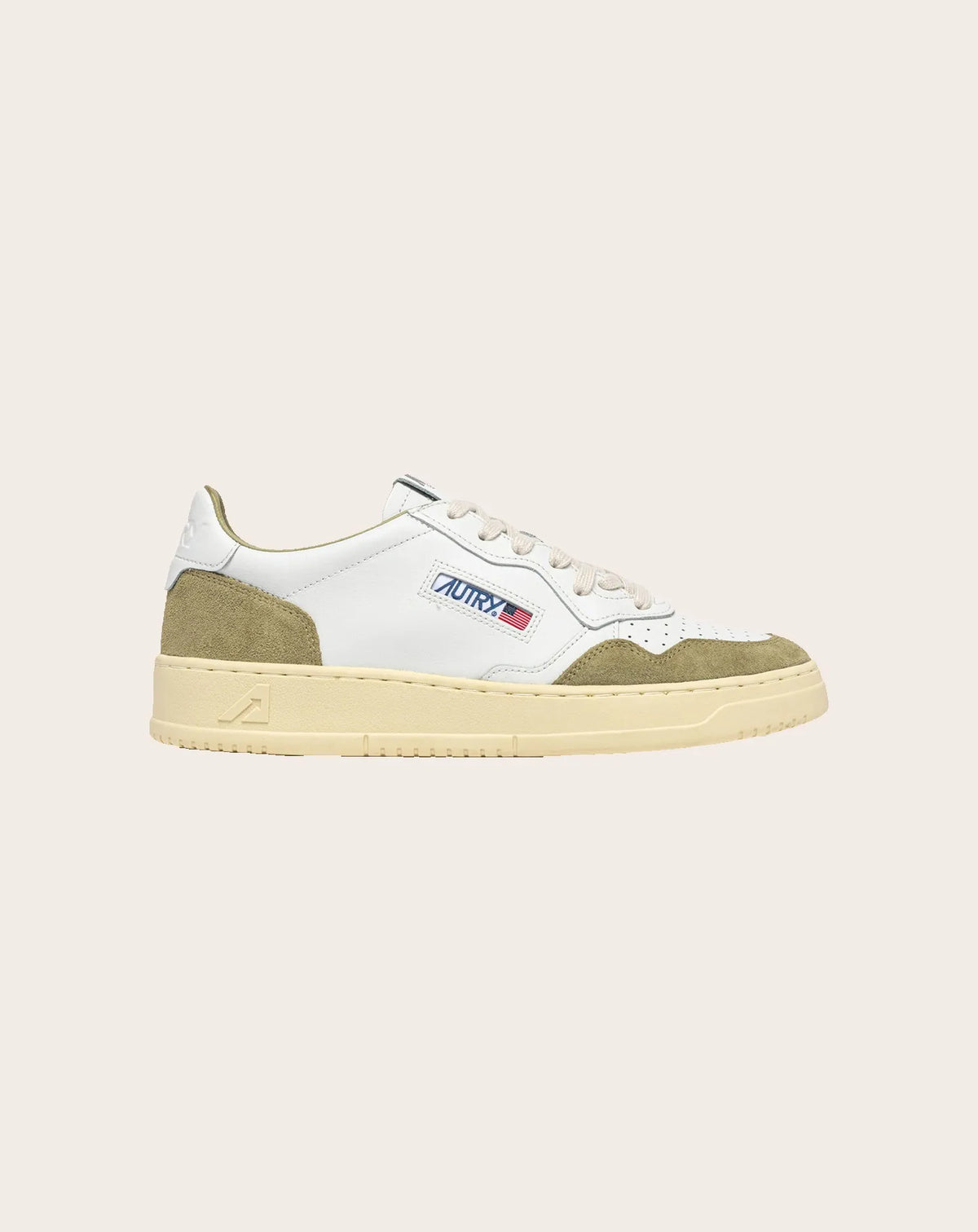 Medalist Low Leather and Suede Sneakers