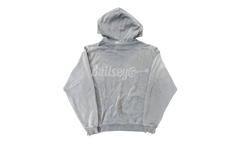 Kith x Russel Athletics Embroidered Logo Blue Hoodie (PreOwned)