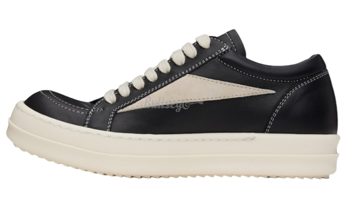 Rick Owens Mainline Vintage Low Black Sneakers