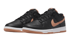 Nike Dunk Low "Black Amber Brown"