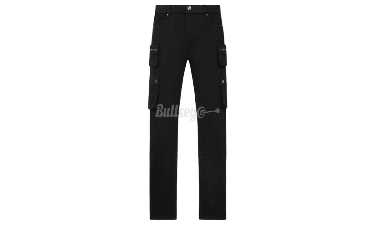 RTA Slate Cargo Skinny Black Jeans