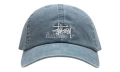 Stussy Washed Stock Lopro Cap "Laguna Blue"