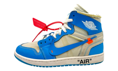 Nike Air Jordan 1 Retro High "University Blue" Off-White (PreOwned) (No Box)