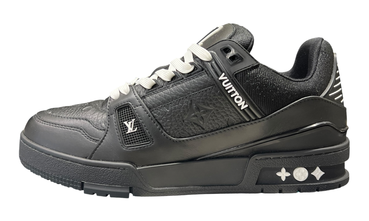 Louis Vuitton Trainer Black Embossed Monogram