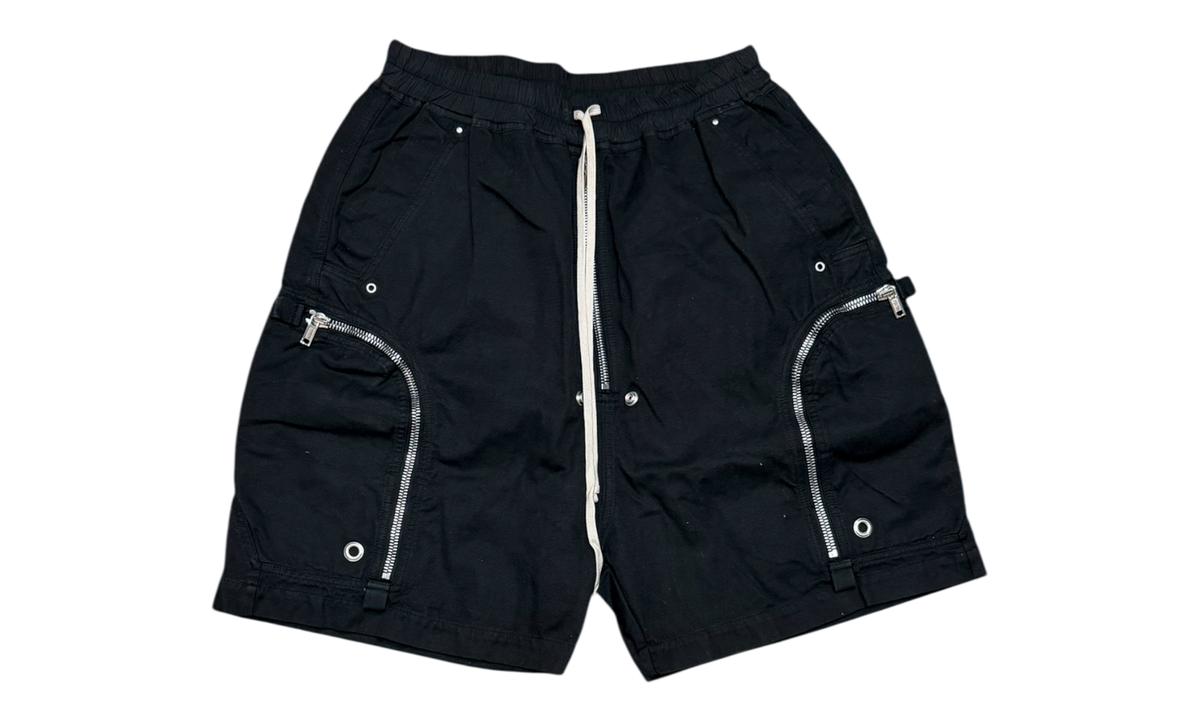 Rick Owens Bauhaus Black Pod Shorts