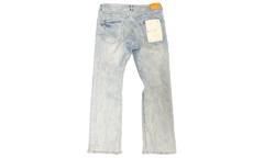 Purple-Brand P004 Distressed Bootcut Blue Jean (PreOwned)