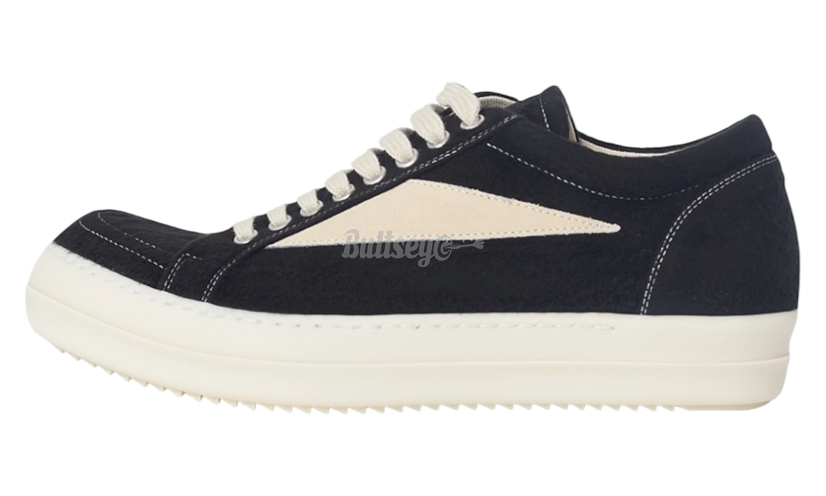 Rick Owens DRKSHDW Vintage Fleece Black/Milk Sneakers
