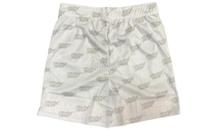Triple Sevens White/Pink Mesh Shorts