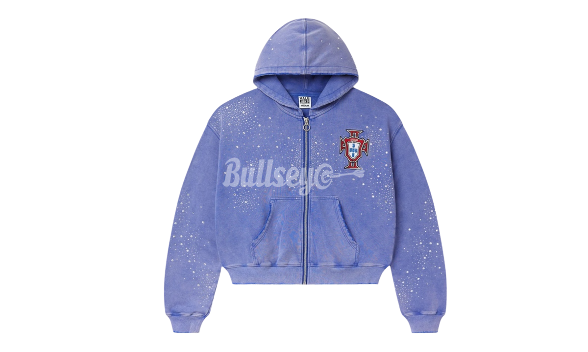 Vale Forever Sea Cluster Blue Zip-Up Hoodie