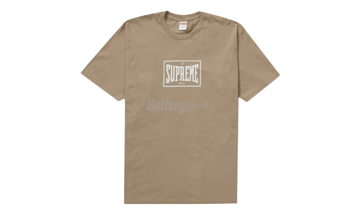 Supreme Warm Up Tee Khaki