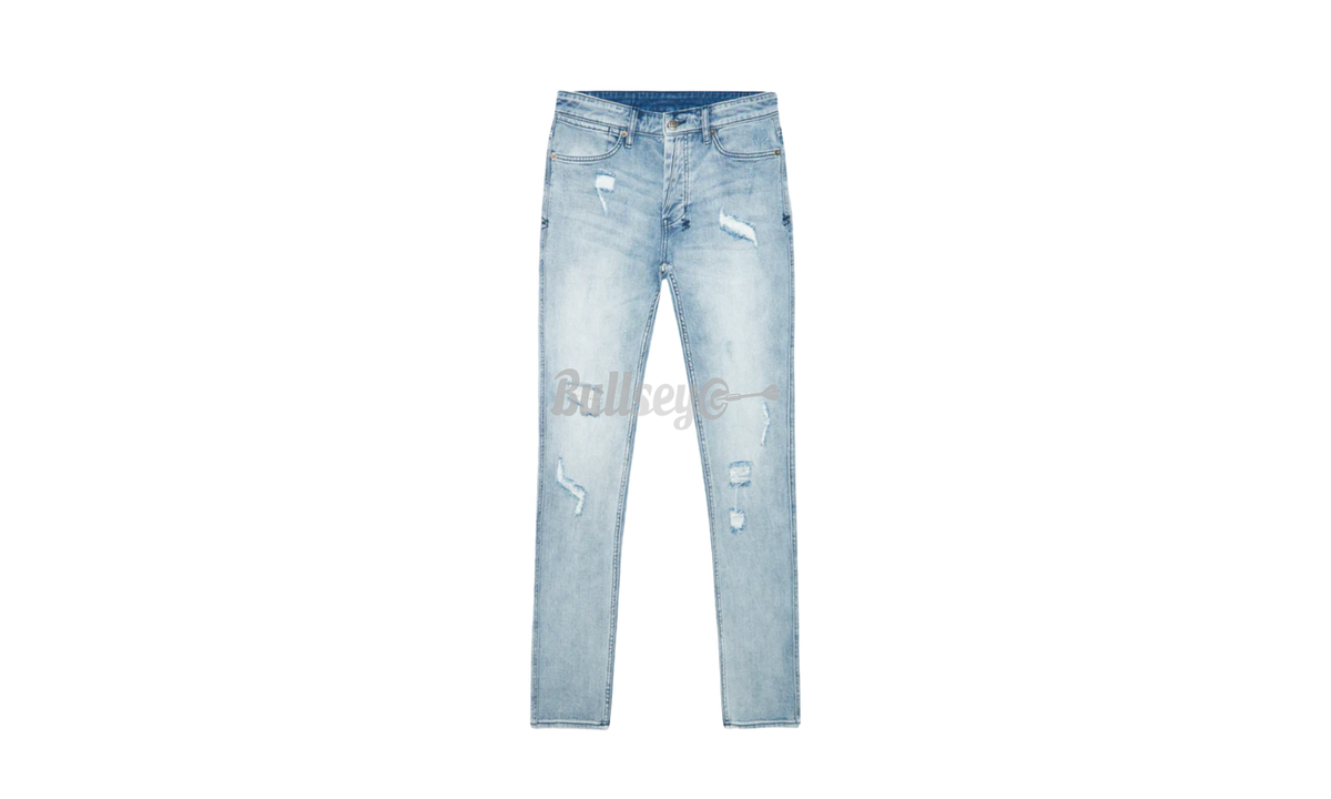 Ksubi Blue Van Winkle Trashed Dreams Jeans