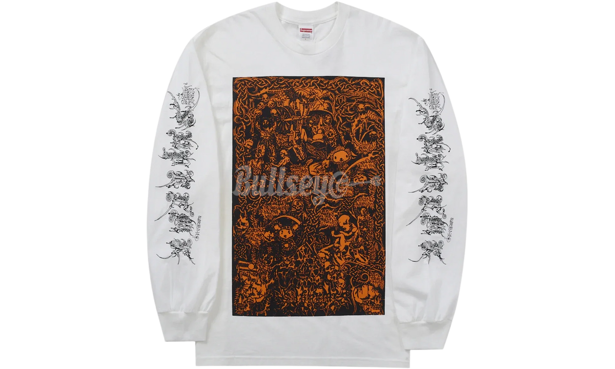Supreme Wombat L/S Tee White