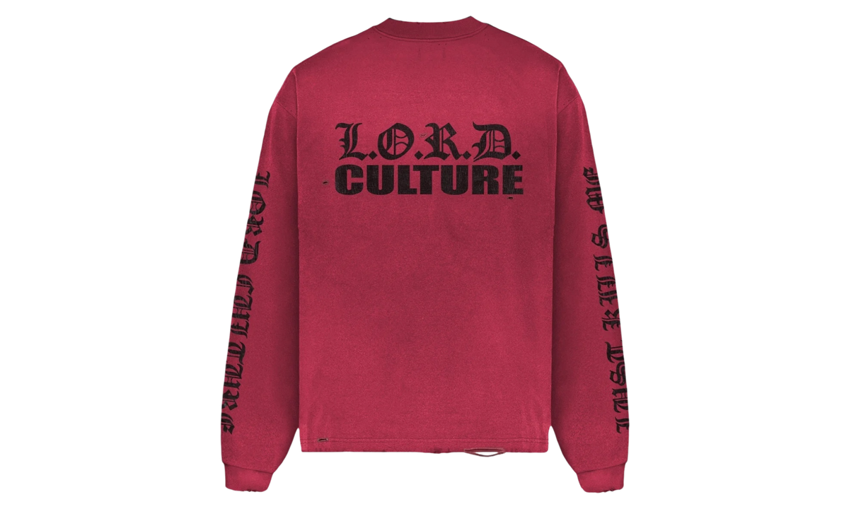 Lord Culture Lust Red Long Sleeve T-Shirt