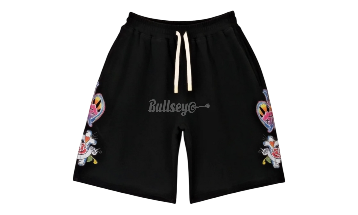 We Are Righteous Risen King Black Shorts
