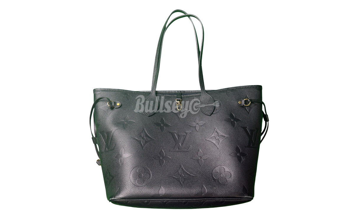 Louis Vuitton Empreinte Monogram Giant Neverfull MM Black Purse (PreOwned)