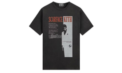 Kith X Scarface Film Poster Vintage Black T-Shirt