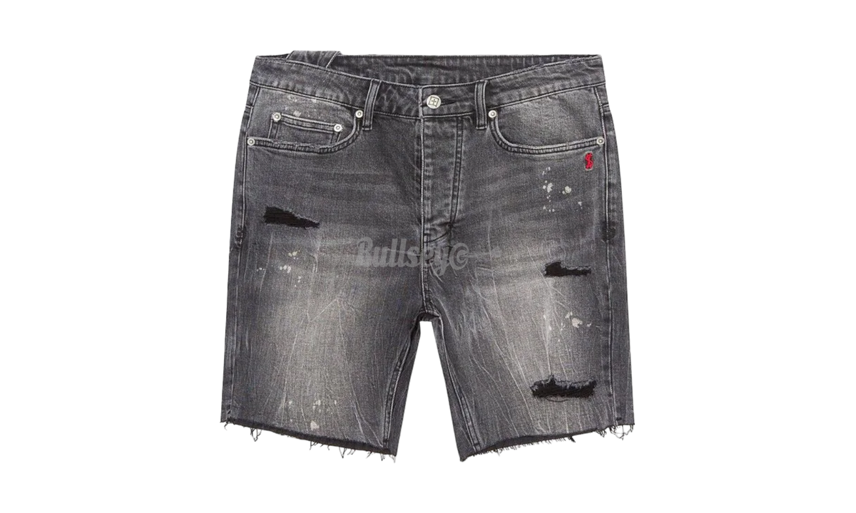 Ksubi Chopper Canal Street Black Jean Shorts