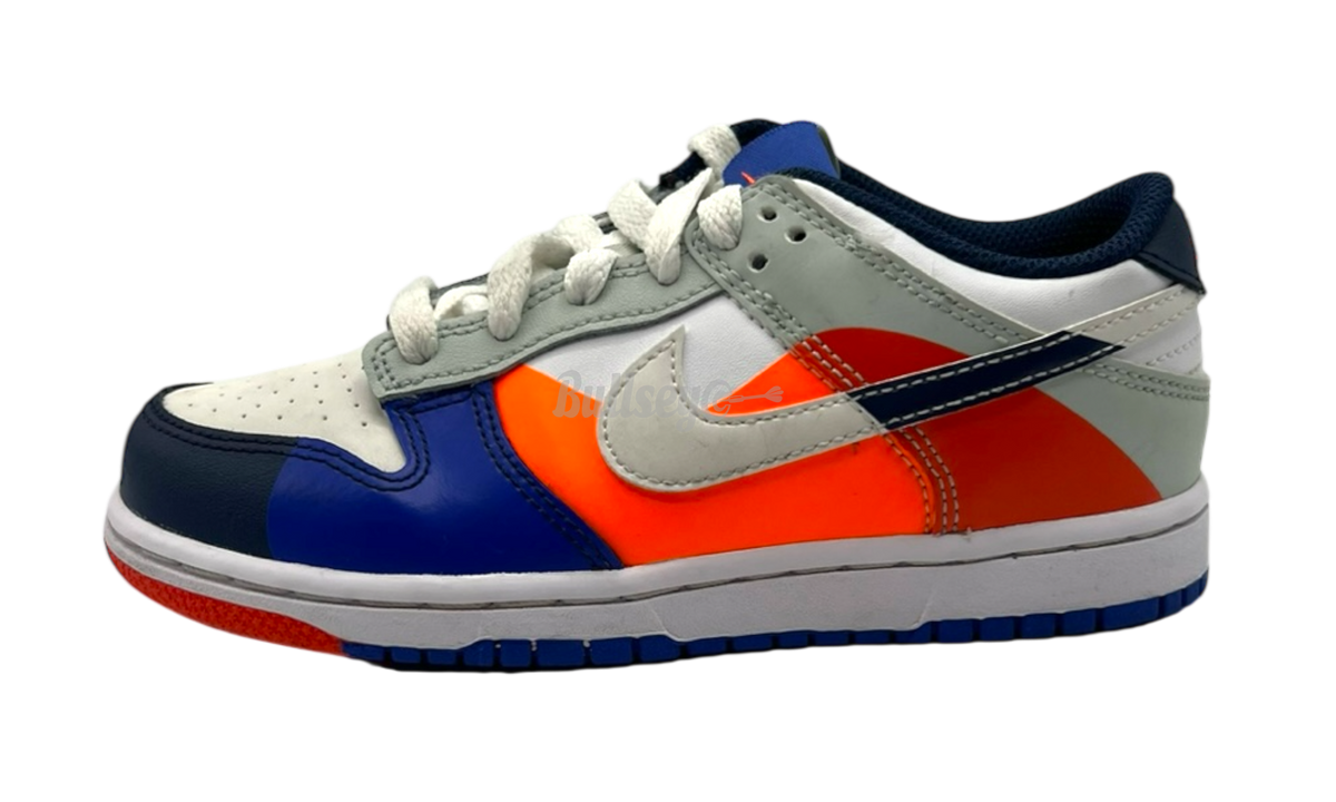 Nike Dunk Low SE "White Light Silver Midnight Navy" PS (Preowned) (No Box)