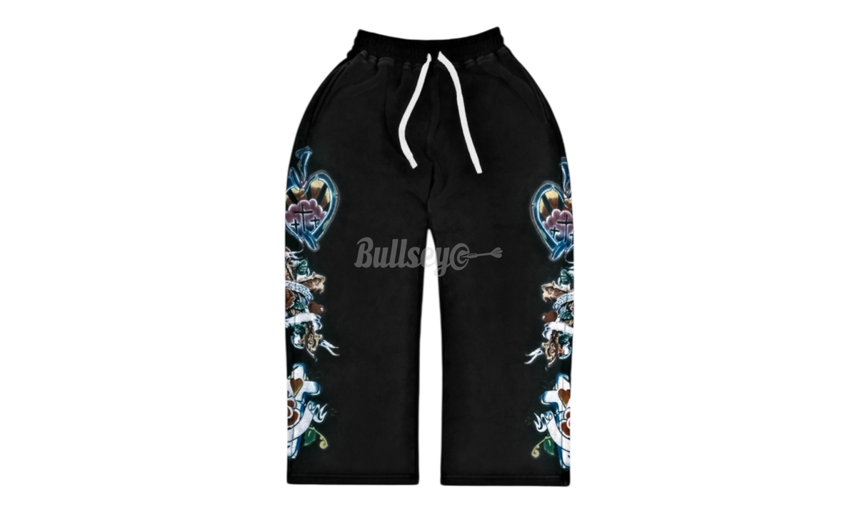 We Are Righteous Risen King Black Sweatpants