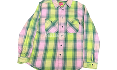 Supreme Heavyweight Flannel Shirt Green