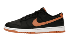 Nike Dunk Low "Black Amber Brown"
