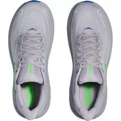 Hoka One One Clifton 10 Ash Grey Neon Green