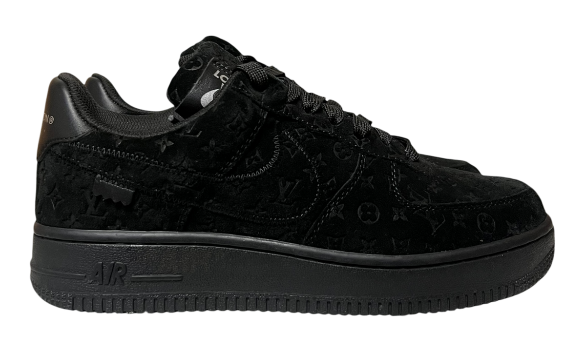 Louis Vuitton Nike Air Force 1 Low By Virgil Abloh Black (Preowned)