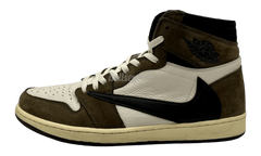 Travis Scott x Air Jordan 1 Retro High OG SP "Mocha" (PreOwned) (No Box)