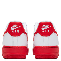 Air Force 1 '07 - White/University Red Midsole