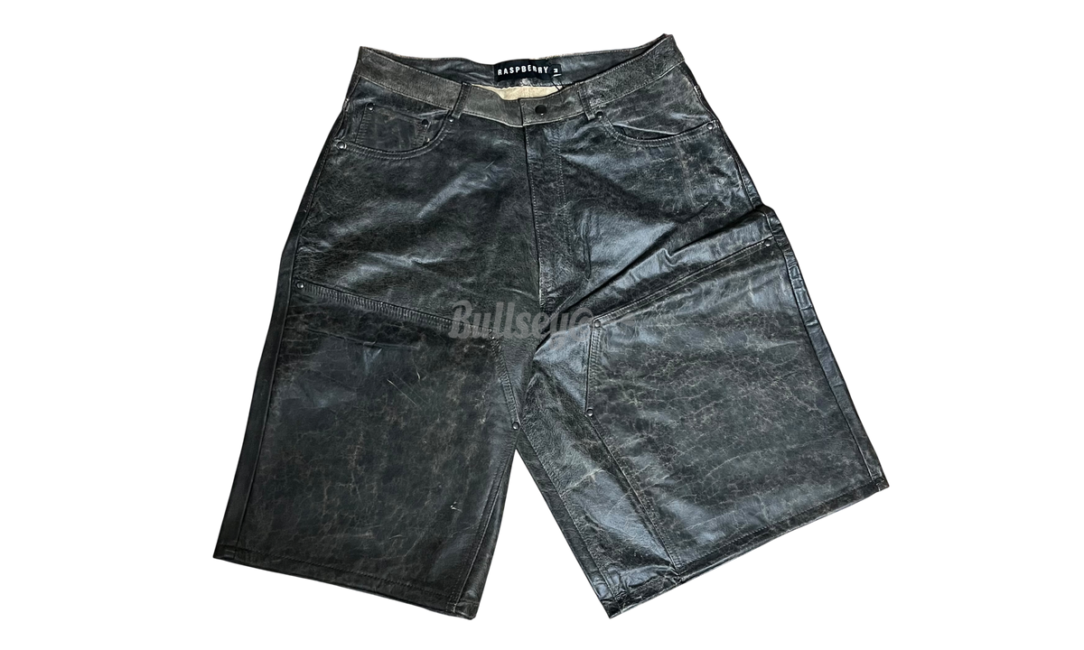 Raspberry Hills Rusted Chocolate Leather Shorts