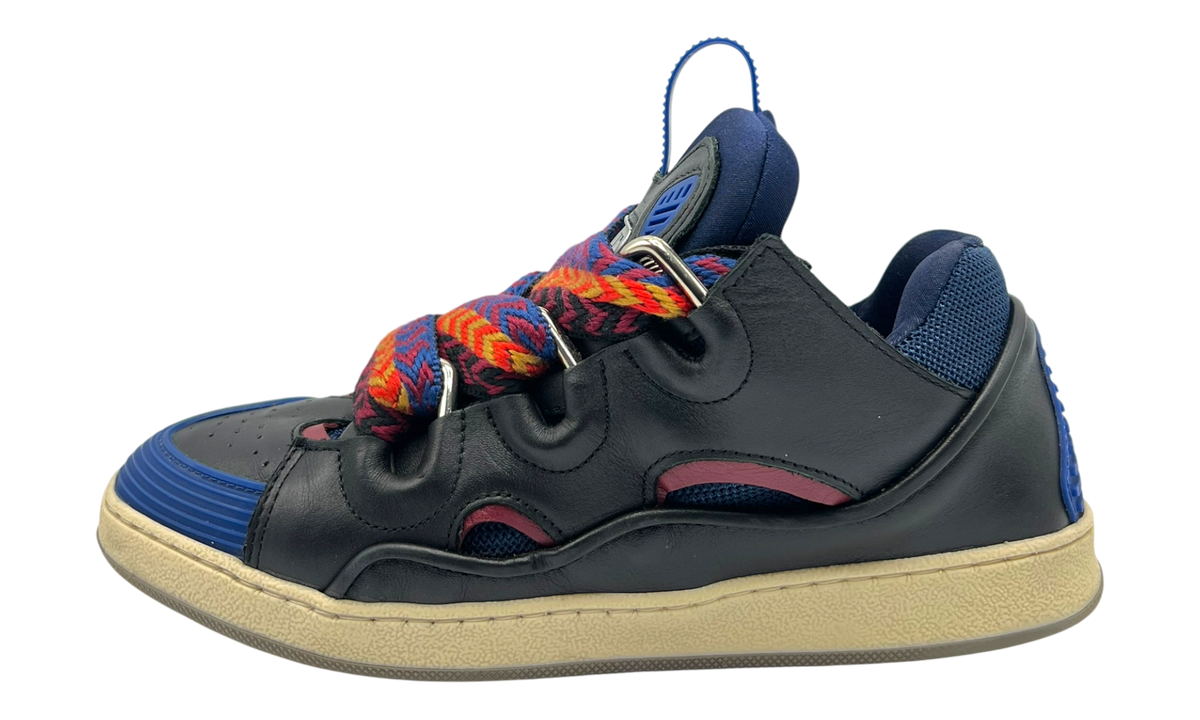 Lanvin Multicolor Leather Curb Sneaker (PreOwned)