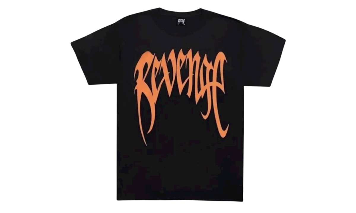 Revenge Orange Arch Black T-Shirt