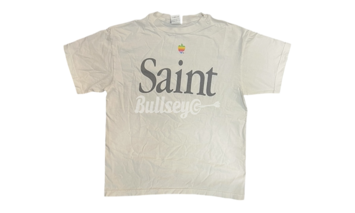 Saint Michael Heart Saint White T-Shirt (PreOwned)