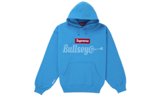 Supreme Box Logo Hooded Sweatshirt (FW25) Cyan